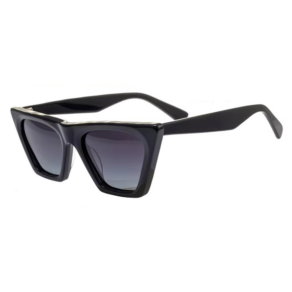 Matte acetate-frame nylon lens acetate sunglasses Matte acetate-frame nylon lens acetate sunglasses