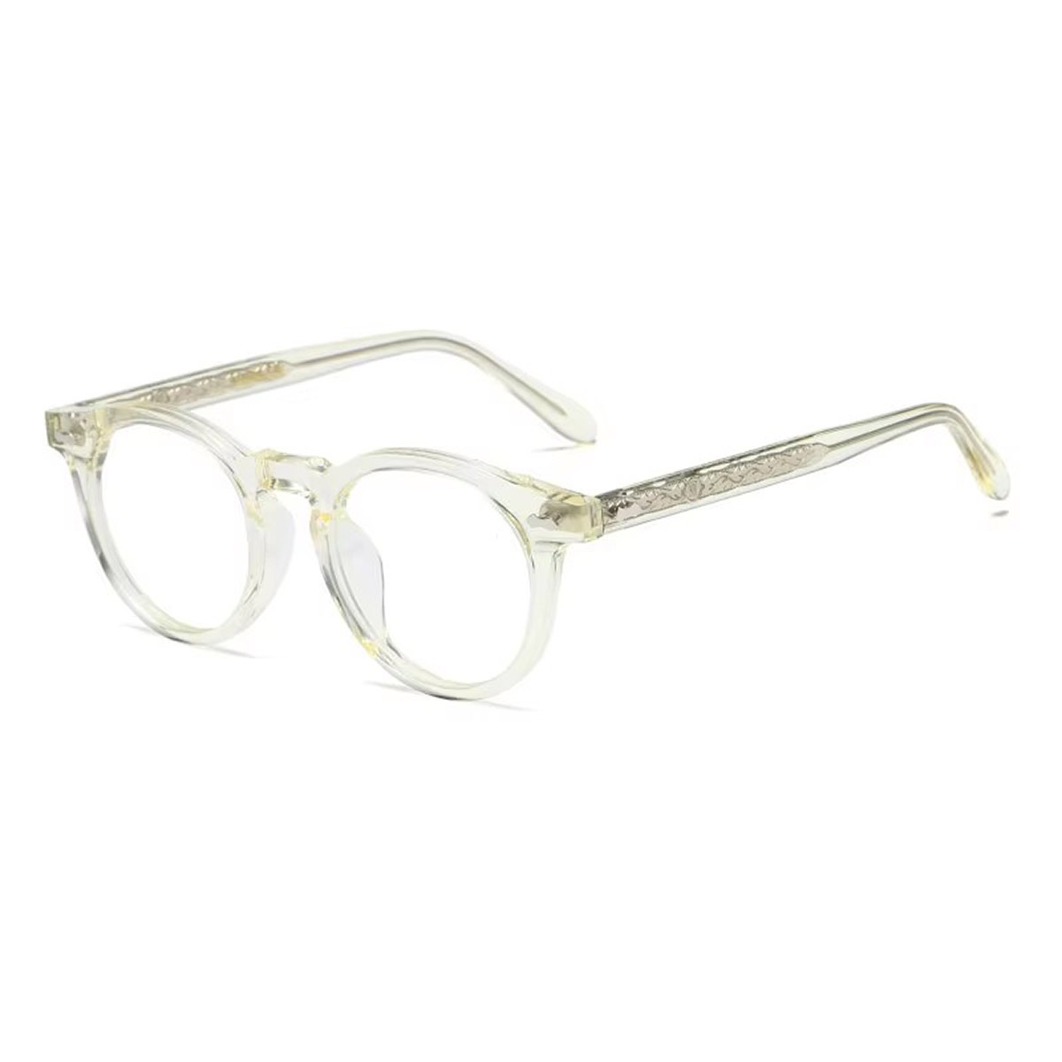 Naka-istilong 3D double-layer acetate optical glasses Naka-istilong 3D double-layer acetate optical glasses