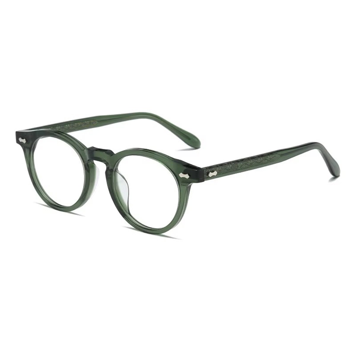 Naka-istilong 3D double-layer acetate optical glasses Naka-istilong 3D double-layer acetate optical glasses