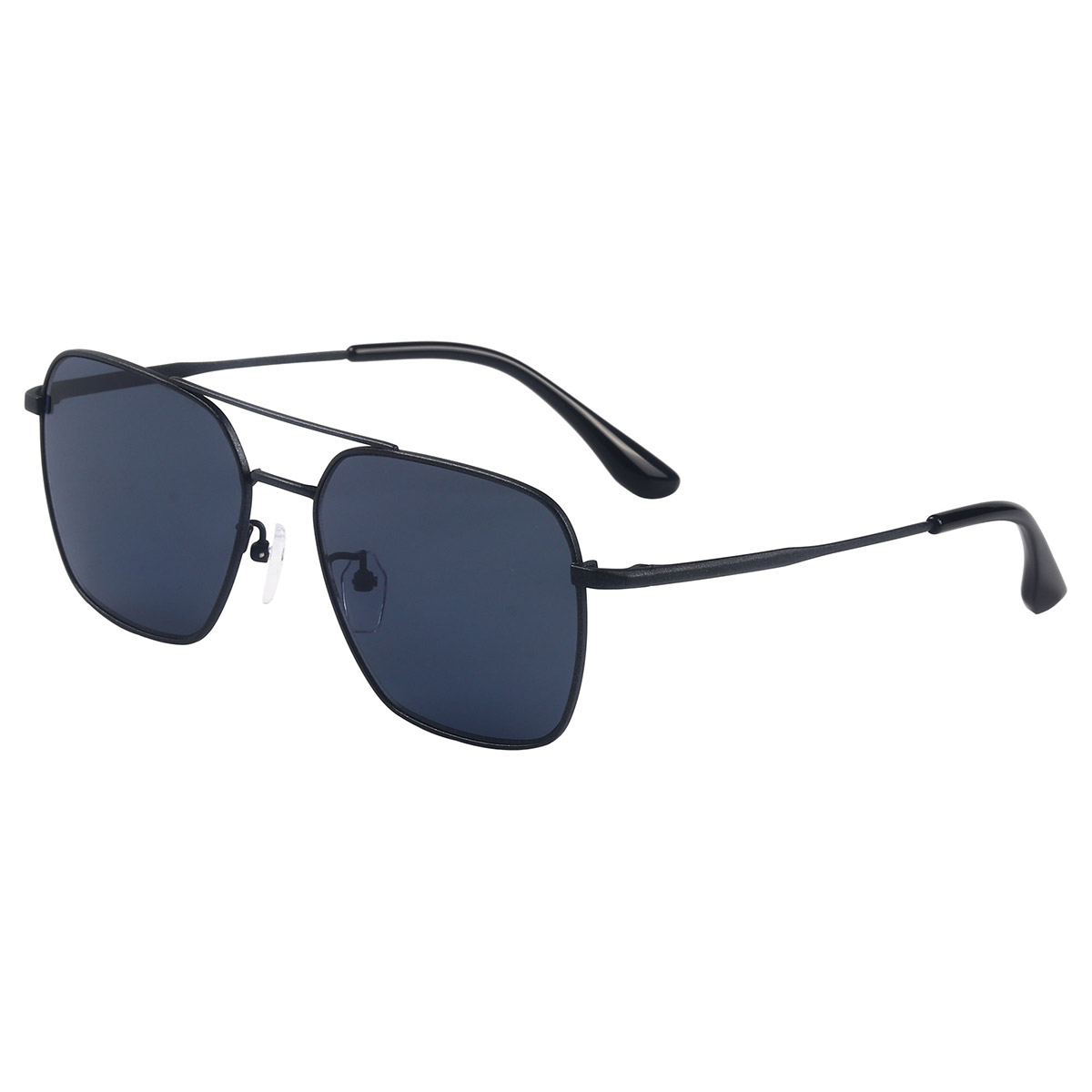 Square frame photochromic lens metal sunglasses Square frame photochromic lens metal sunglasses