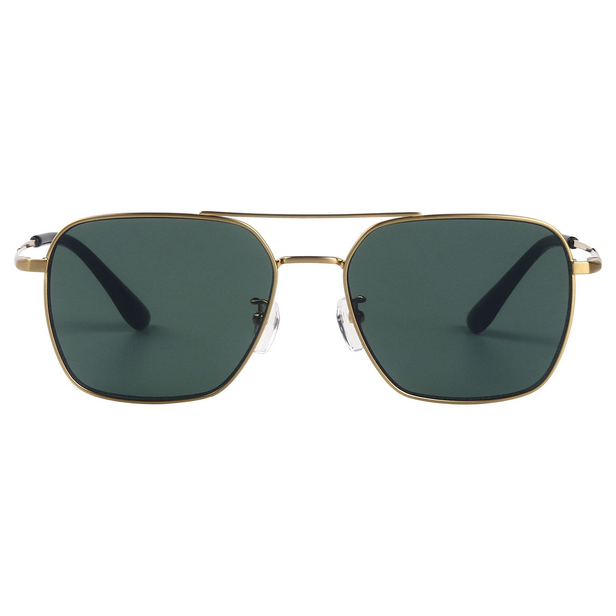 Square frame photochromic lens metal sunglasses Square frame photochromic lens metal sunglasses