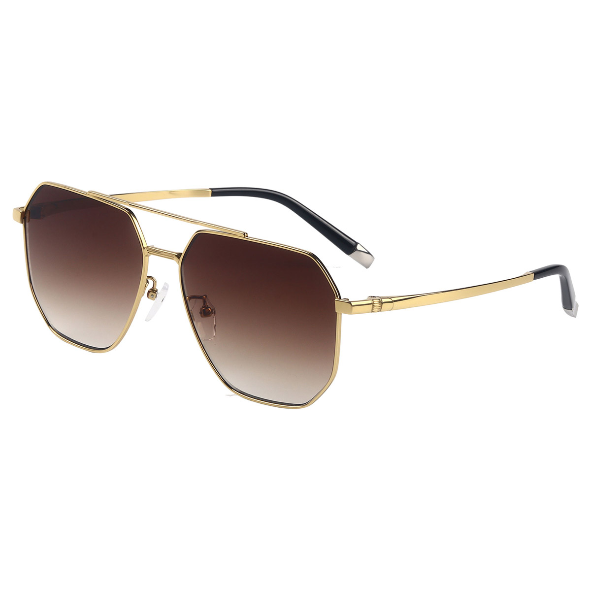 Makukulay at naka-istilong ultra-light pure titanium sunglasses