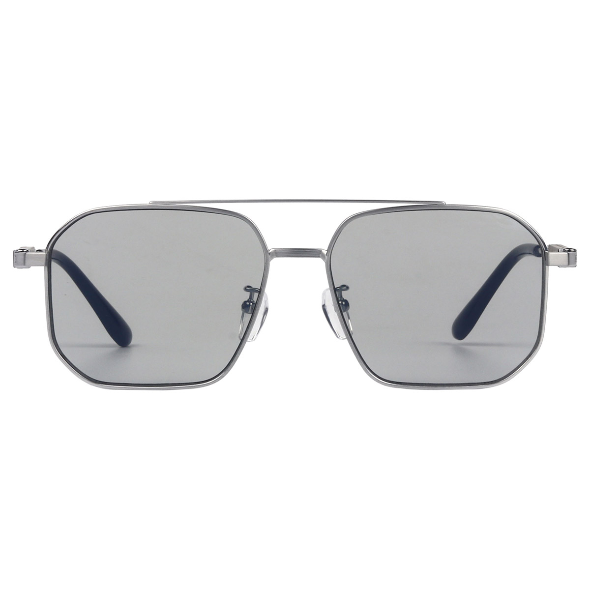 Square frame impact-resistant memory puro titanium sunglasses Square frame impact-resistant memory puro titanium sunglasses