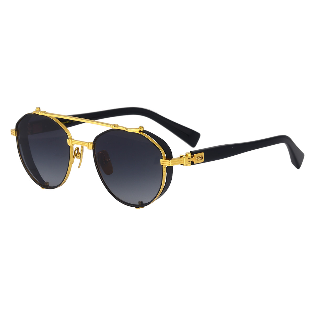 Retro Oval Frame Impact Resistant purong titanium salaming pang-araw Retro Oval Frame Impact Resistant purong titanium salaming pang-araw