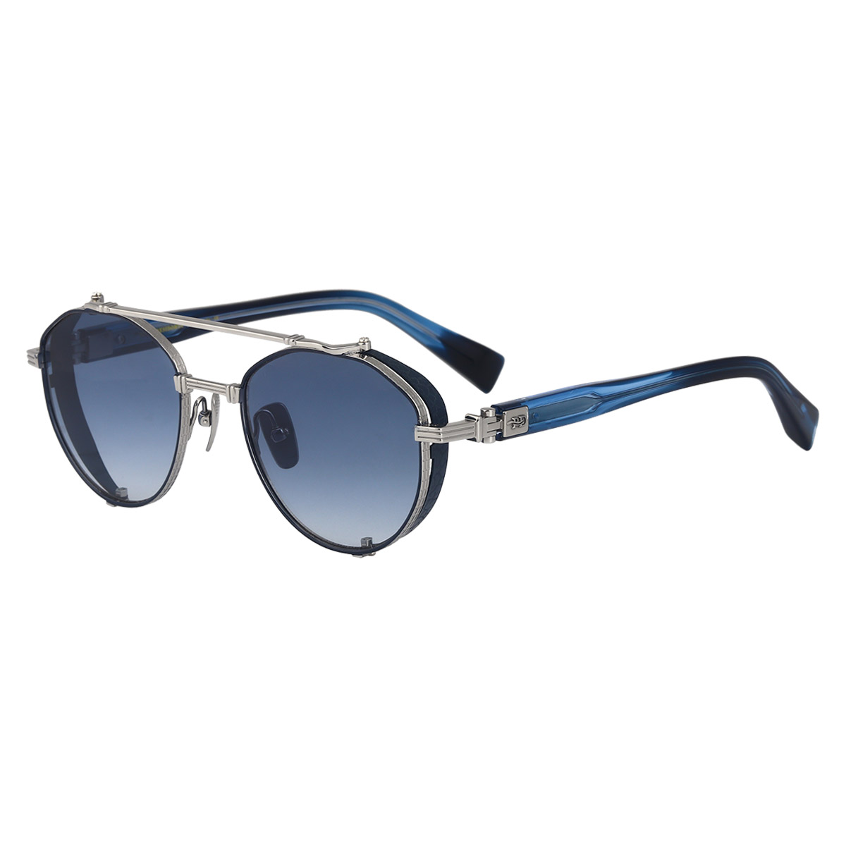 Retro Oval Frame Impact Resistant purong titanium salaming pang-araw Retro Oval Frame Impact Resistant purong titanium salaming pang-araw