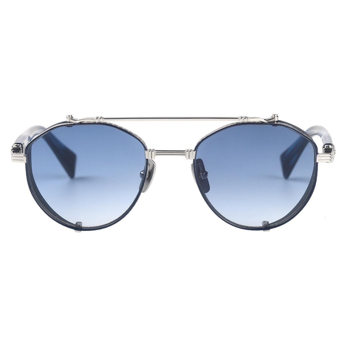 Retro Oval Frame Impact Resistant purong titanium salaming pang-araw Retro Oval Frame Impact Resistant purong titanium salaming pang-araw