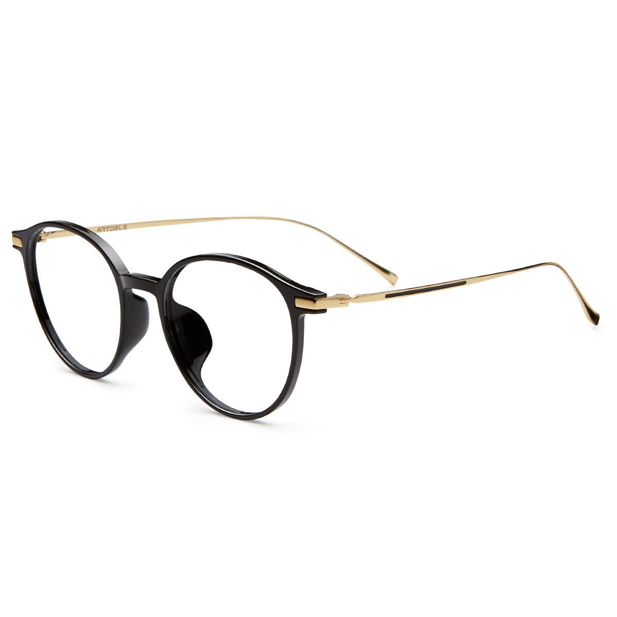 Anti-slip at shock-resistant dual-mode metal TR optical glasses Anti-slip at shock-resistant dual-mode metal TR optical glasses