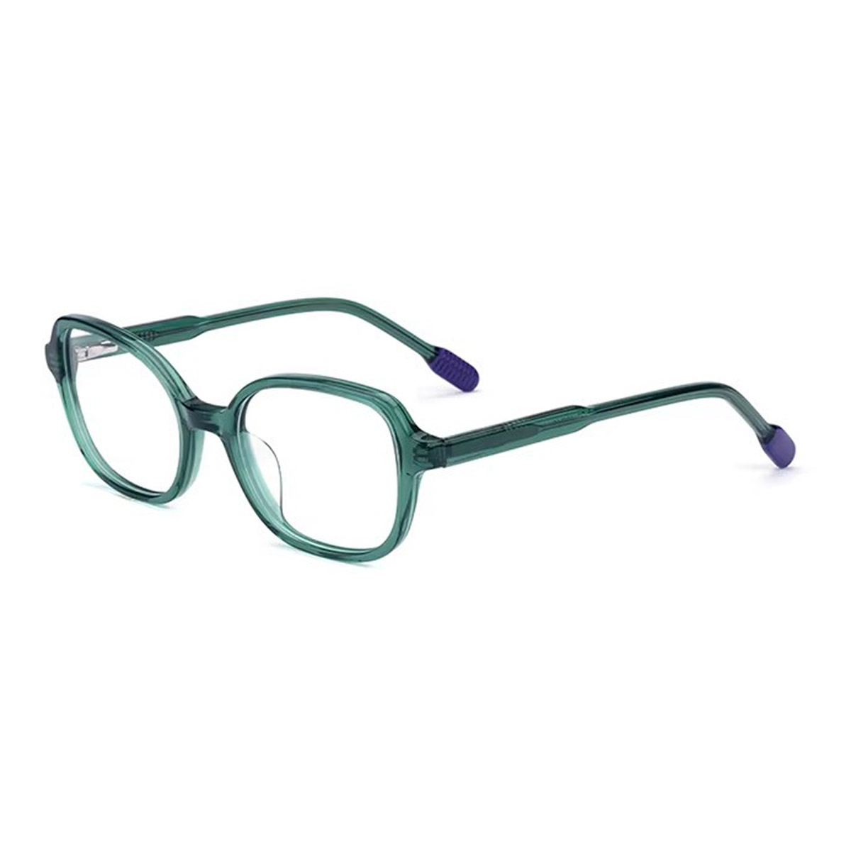 Pangkapaligiran na plate adjustable square children's optical glasses Pangkapaligiran na plate adjustable square children's optical glasses