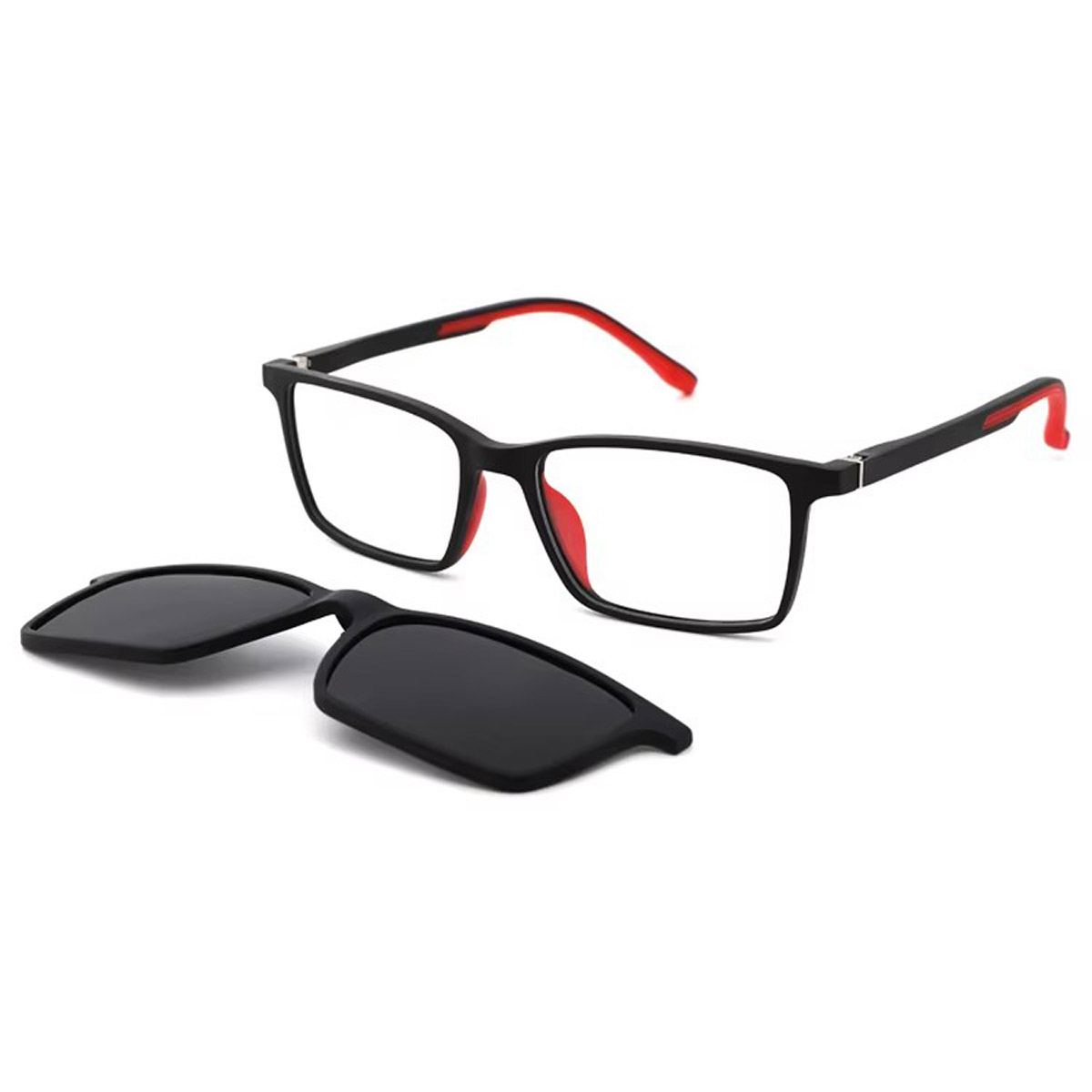 Flexible na frame PC na may magnetic detachable na mga sunglass ng mga bata Flexible na frame PC na may magnetic detachable na mga sunglass ng mga bata