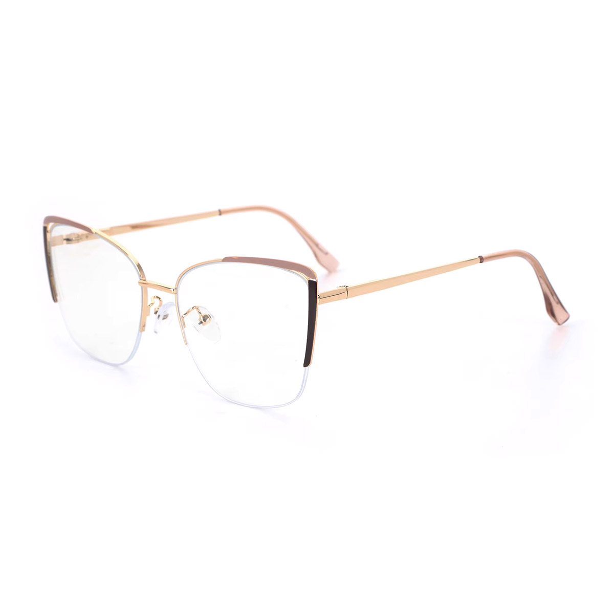 Pambabaeng naka-istilong nako-customize na cat-eye reading glasses Pambabaeng naka-istilong nako-customize na cat-eye reading glasses