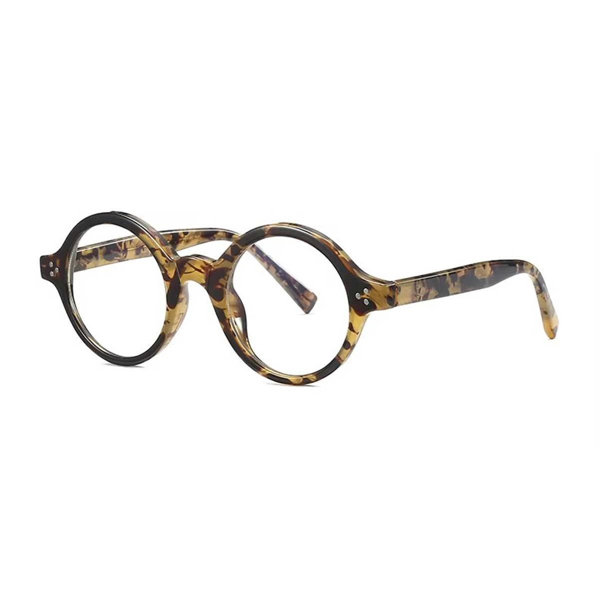Panlalaking retro plate round progressive multi-focal reading glasses Panlalaking retro plate round progressive multi-focal reading glasses