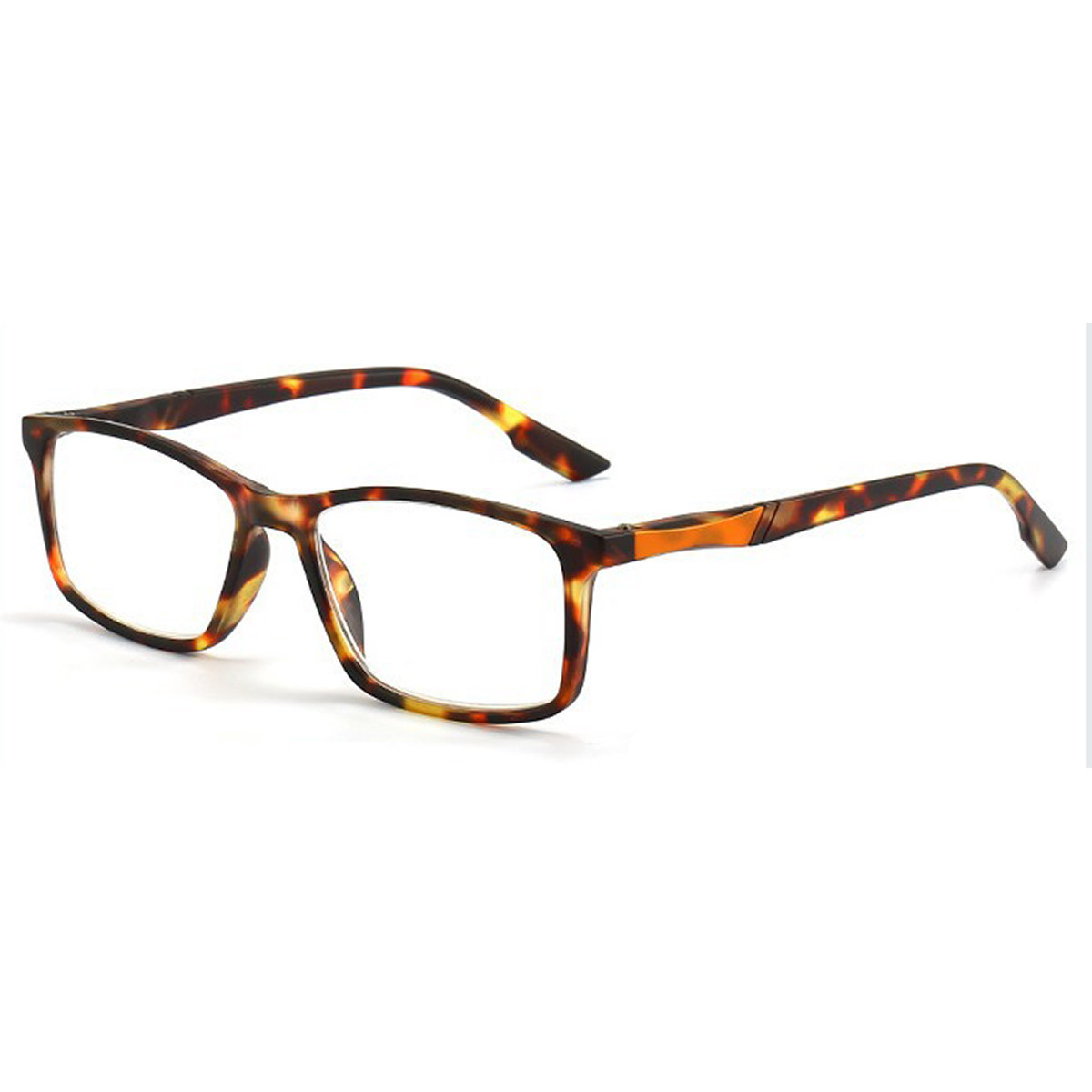 Square ultra-light plate anti-fatigue reading glasses para sa mga lalaki at babae Square ultra-light plate anti-fatigue reading glasses para sa mga lalaki at babae