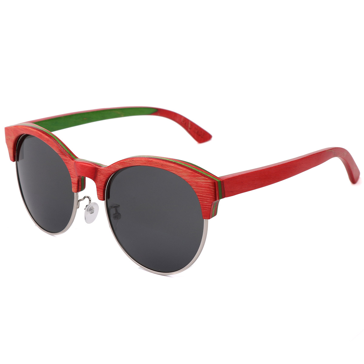 Metal frame wood grain paa stitching scratch-resistant salaming pang-araw