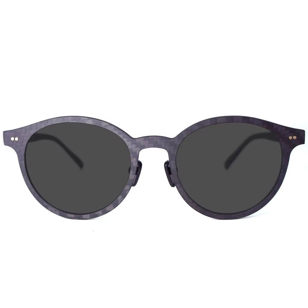 Classic Round Frame Anti-glare Carbon Fiber Sunglasses Classic Round Frame Anti-glare Carbon Fiber Sunglasses
