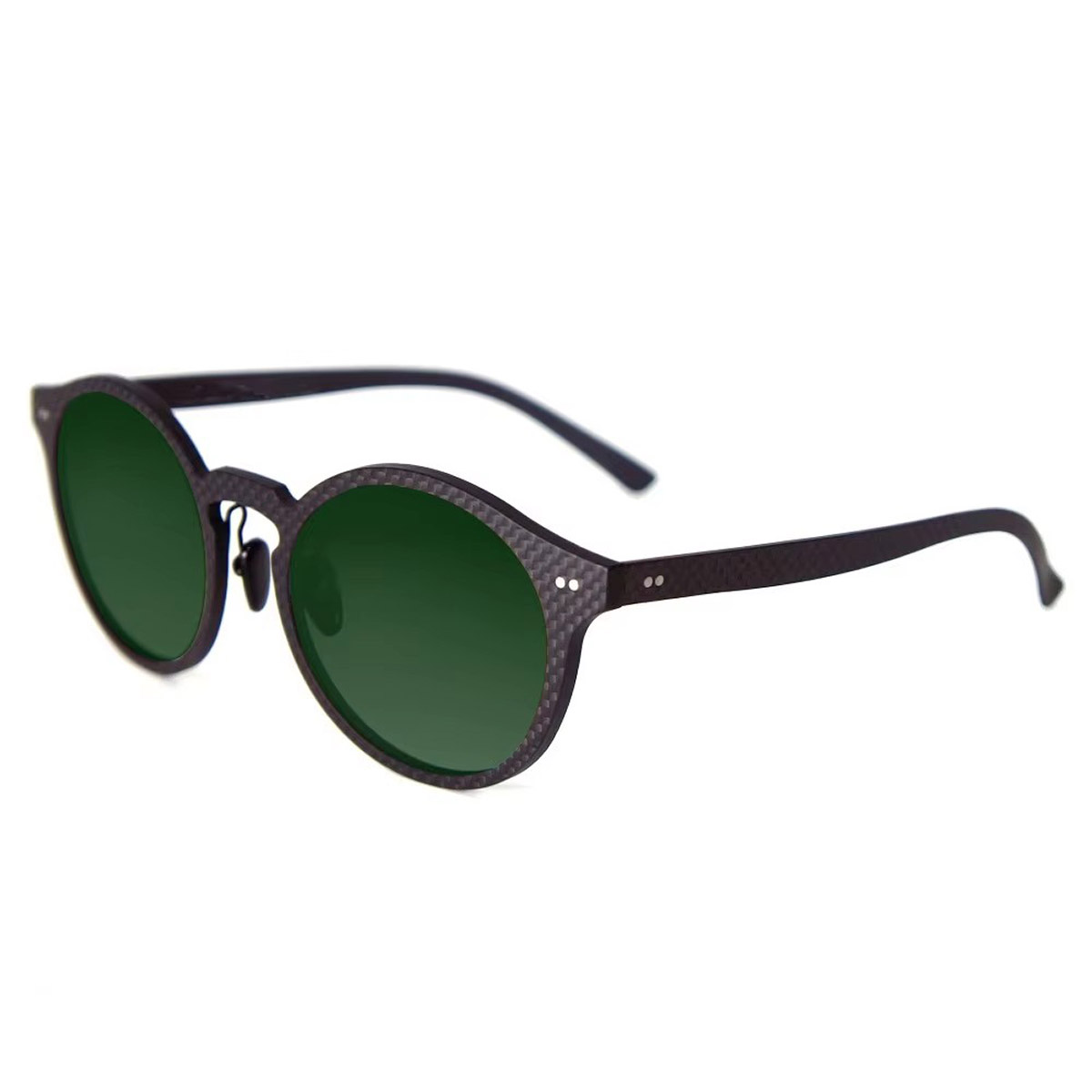 Retro Round Frame UV400 Carbon Fiber Sunglasses Retro Round Frame UV400 Carbon Fiber Sunglasses