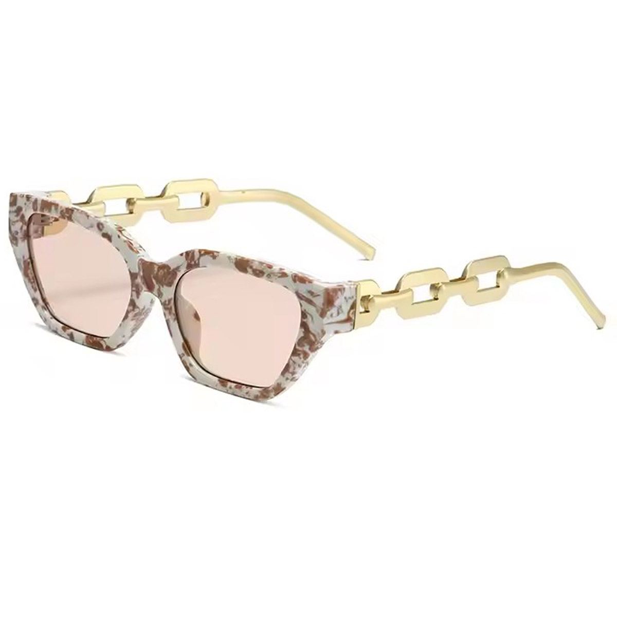 Metal Cutout Cat-Eye Sunglasses Metal Cutout Cat-Eye Sunglasses