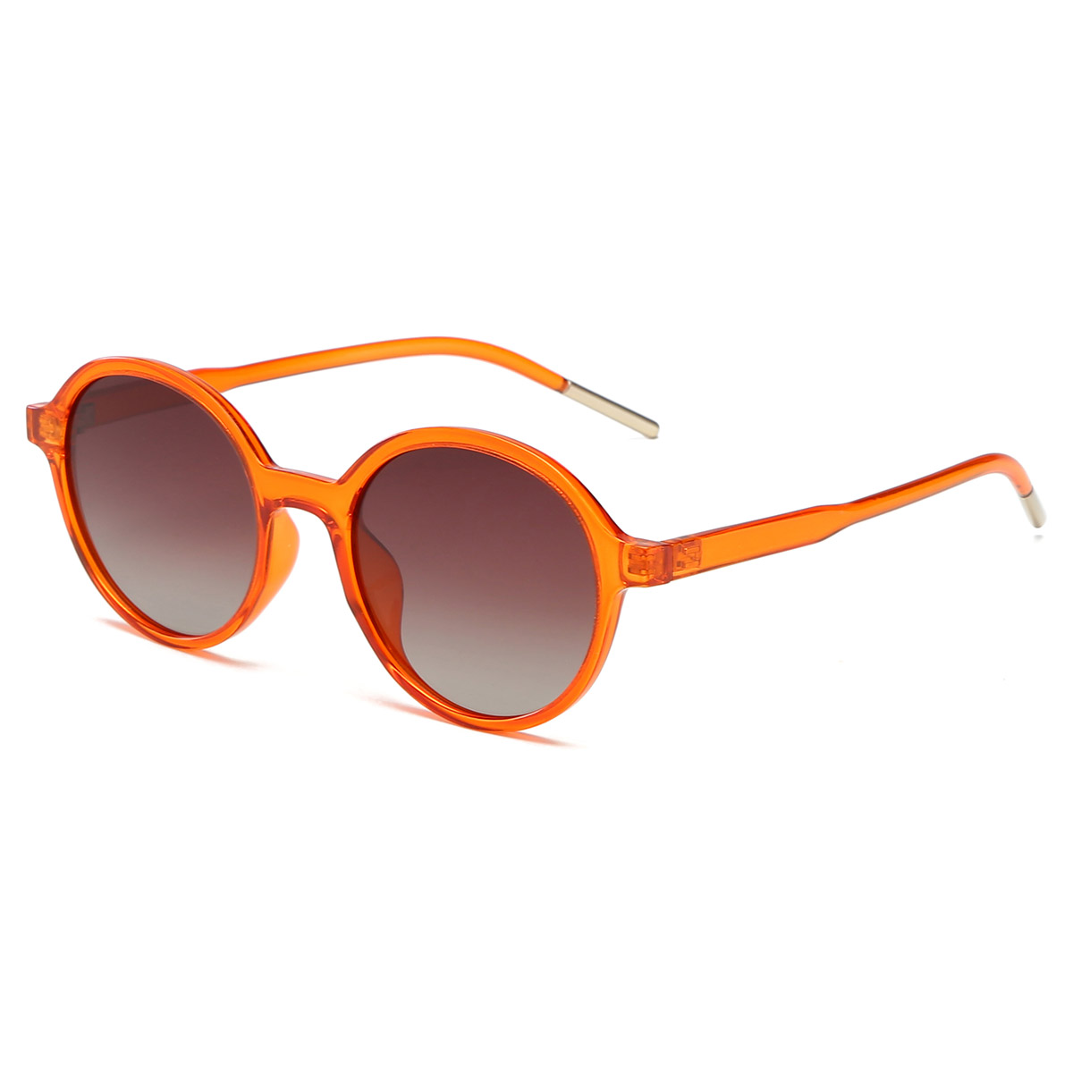 Transparent na Makukulay na Round Frame Dyed TR/PC Sunglasses Transparent na Makukulay na Round Frame Dyed TR/PC Sunglasses