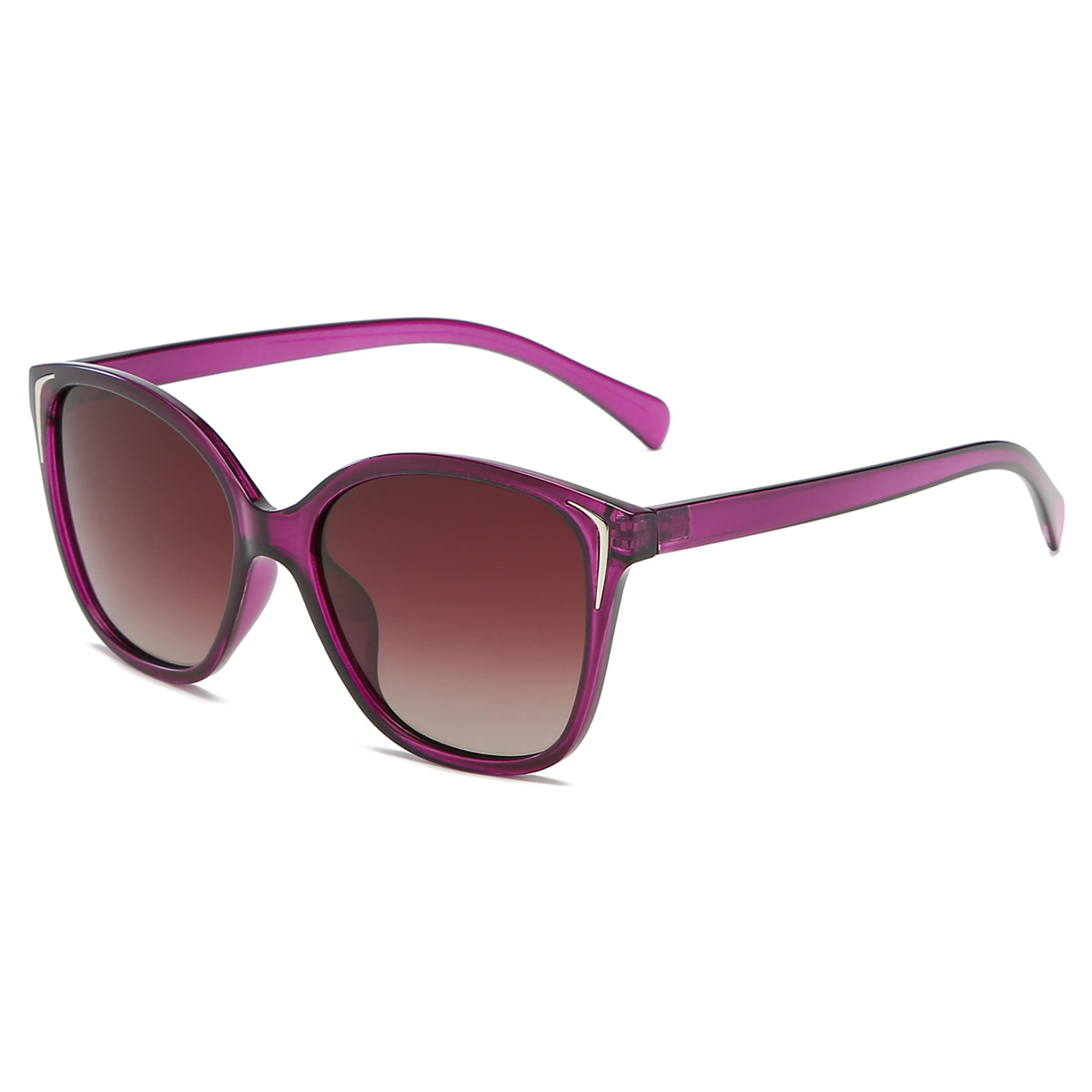 Cat-eye frame gradient TR/PC sunglasses Cat-eye frame gradient TR/PC sunglasses