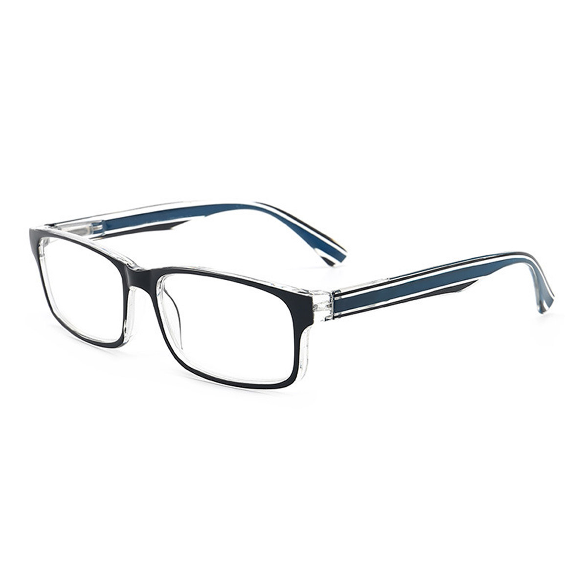TR90 panlalaking ultra-light square elastic hinged reading glasses TR90 panlalaking ultra-light square elastic hinged reading glasses