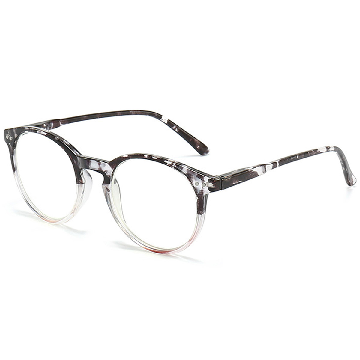 PC round anti-blue light impact-resistant reading glasses PC round anti-blue light impact-resistant reading glasses