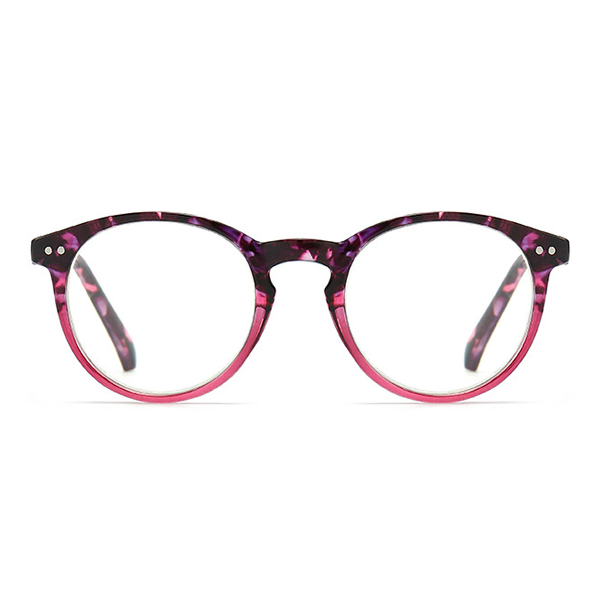 PC round anti-blue light impact-resistant reading glasses PC round anti-blue light impact-resistant reading glasses