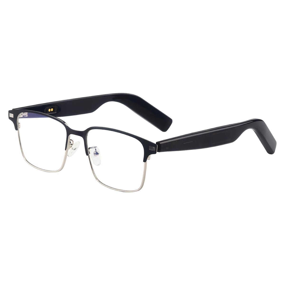 AI waterproof noise reduction blue light blocking bluetooth audio glasses